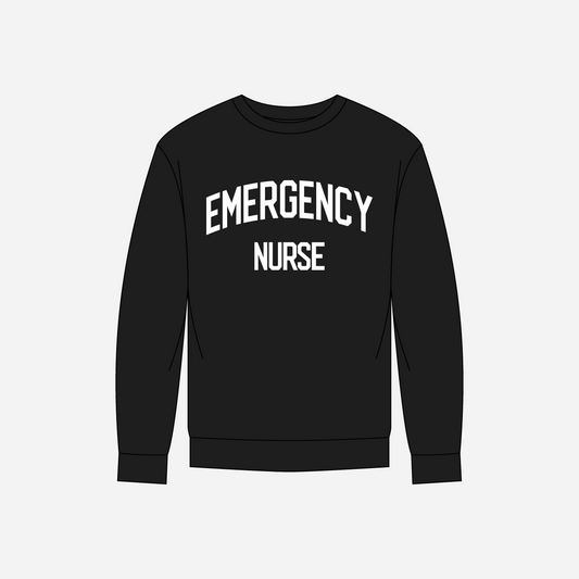 BHC Emergency Collegiate Crew Neck Sweater